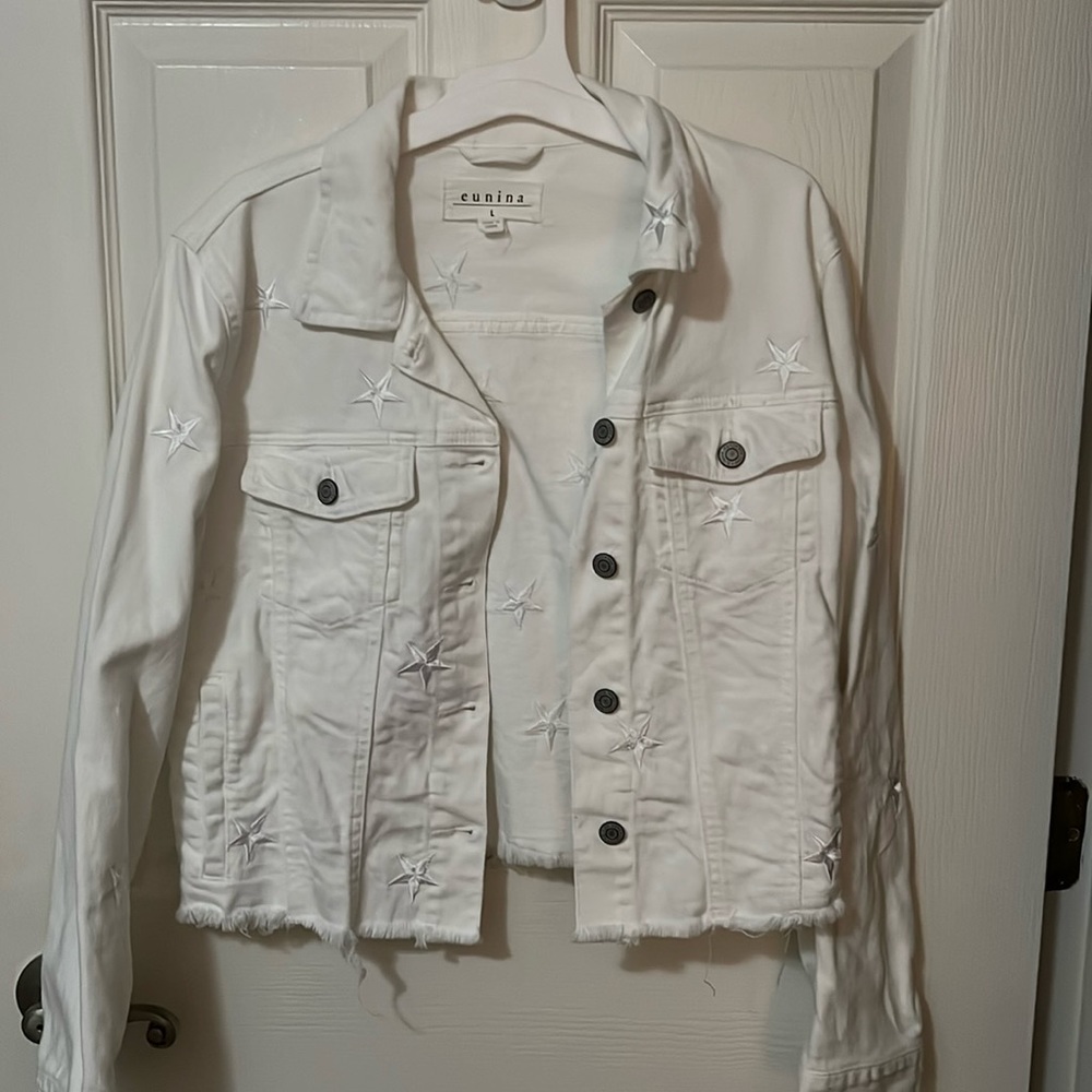 White star Jean jacket